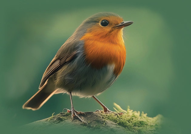 TRADITIONALLY, robins are imbued with many symbolic meanings including hope, renewal and good fortune.