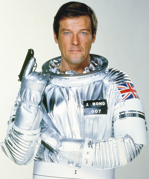 Roger Moore as James Bond in Moonraker (Photo: MGM/United Artists) Roger Moore as James Bond in Moonraker (Photo: MGM/United Artists)