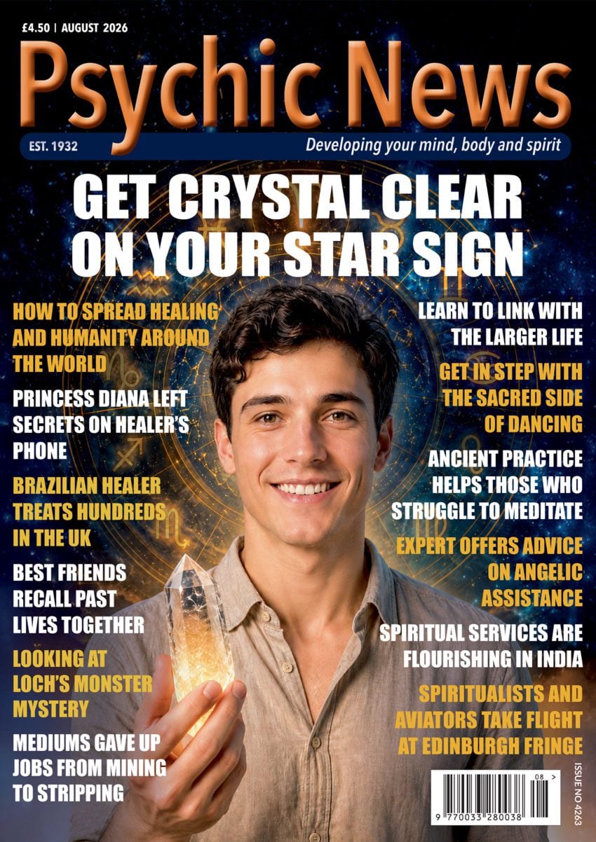 Psychic News August 2026 issue cover